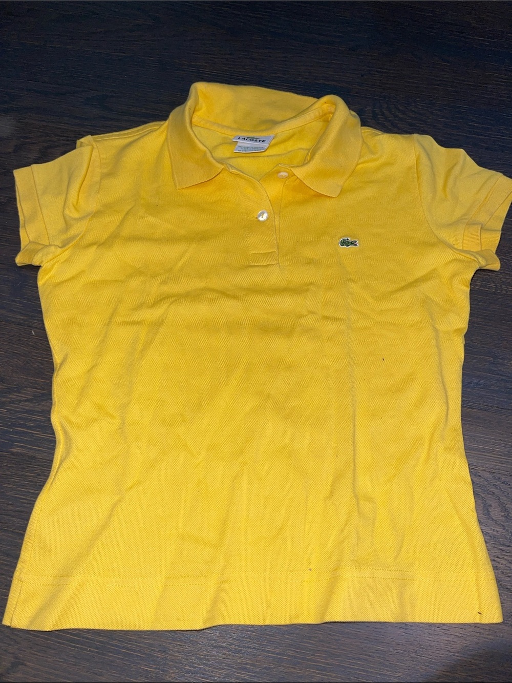 Lacoste Bright Yellow Classic Polo